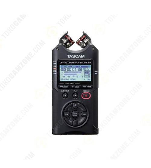 Tascam DR-40X Four-Track Digital Audio Recorder and USB Audio Interface